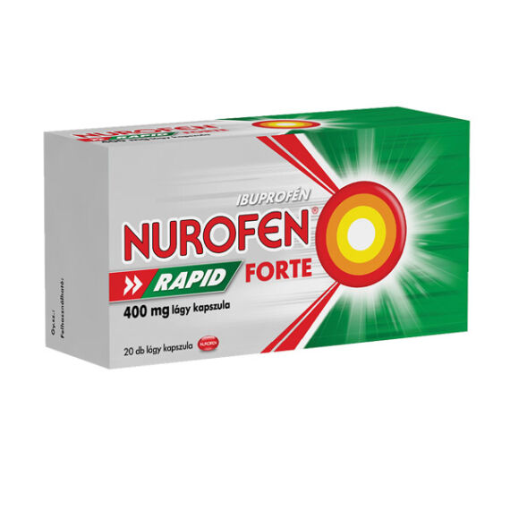 Nurofen Rapid Forte 400 mg lágy kapszula (20x)