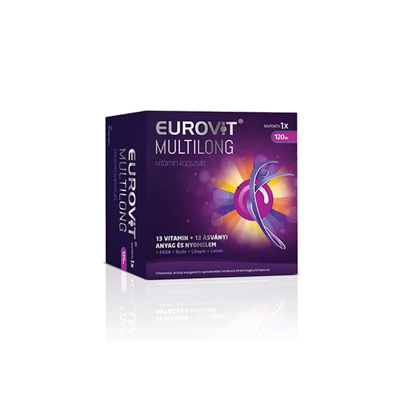 Eurovit Multilong vitamin kapszula (120x)