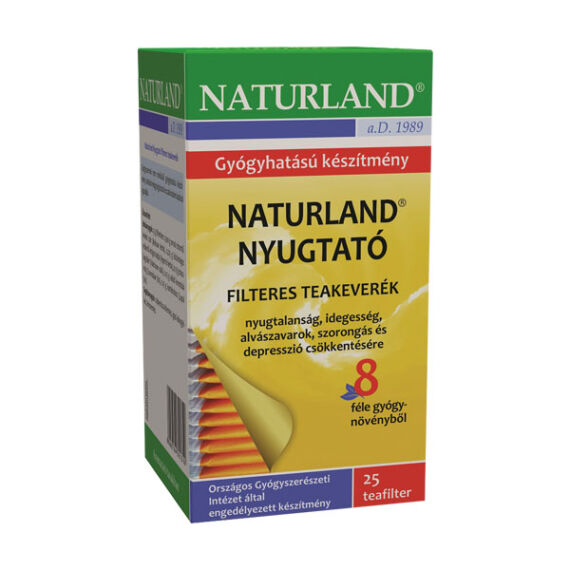 Naturland nyugt. tea filteres (25x)