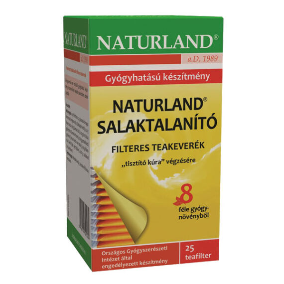 Naturland salaktalanító tea filteres (25x)