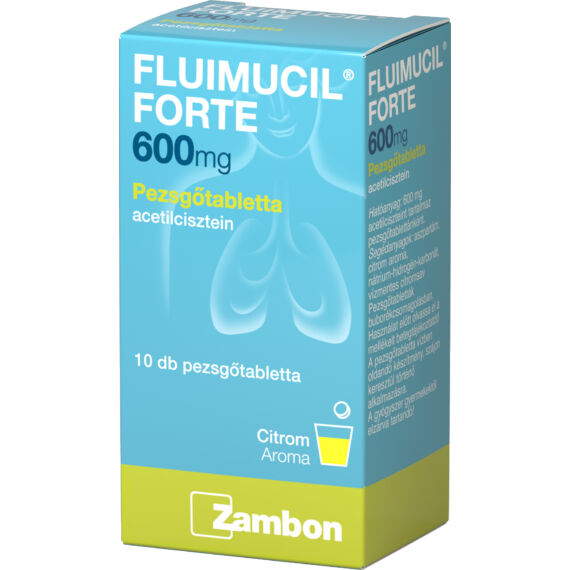 Fluimucil 600 mg pezsgőtabletta (10x)