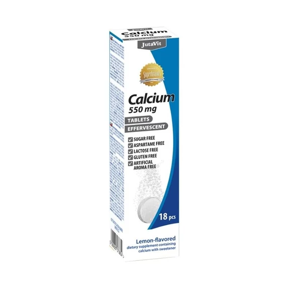 JutaVit Calcium 550 mg pezsgőtabletta (16x)
