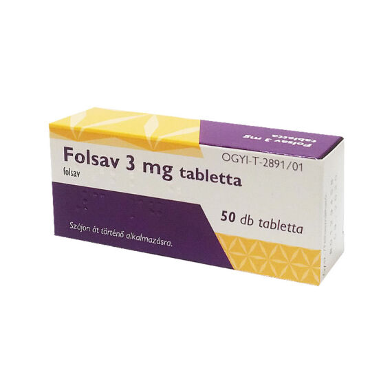 Folsav 3 mg tabletta (50x)