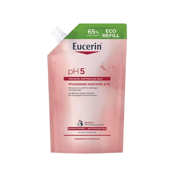 Eucerin pH5 olajtusfürdő gél utántöltő (400ml)