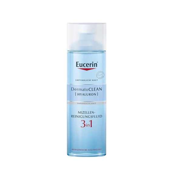 Eucerin DermatoCLEAN [HYALURON] 3 az 1-ben Micellás arclemosó (200ml)