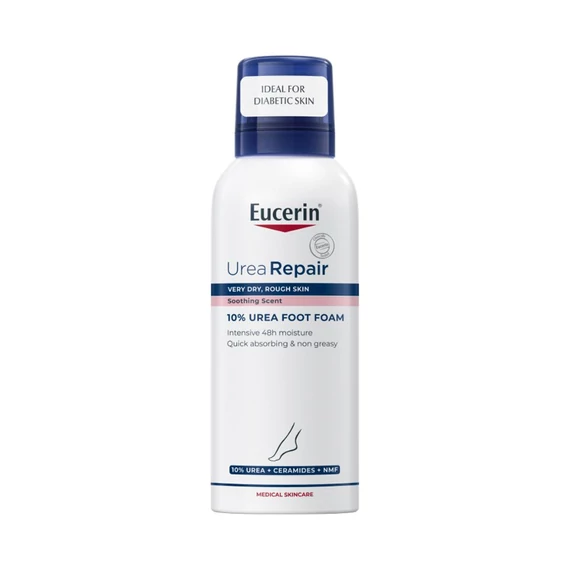 Eucerin UREA Repair 10% Urea lábápoló hab (150ml)