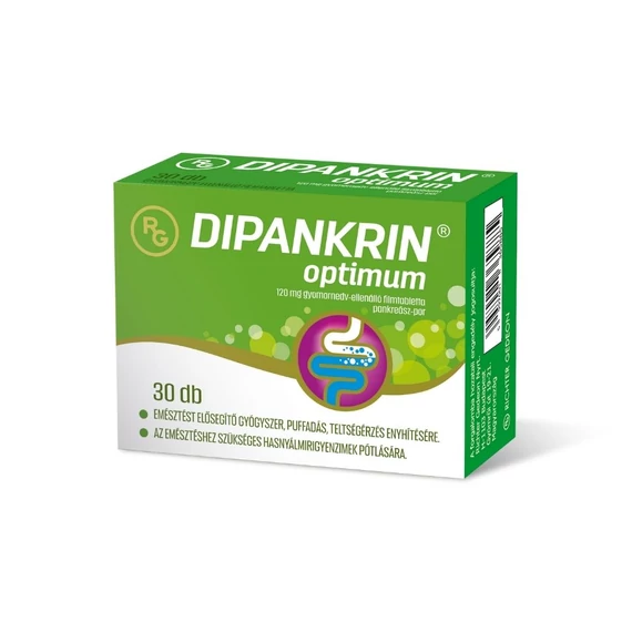 Dipankrin Optimum 120 mg gyomornedv-ellenálló tabl (30x)