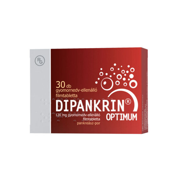 Dipankrin Optimum 120 mg gyomornedv-ellenálló tabl (30x)
