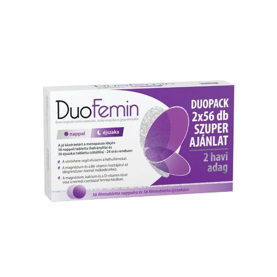 DuoFemin étrendkiegészítő tabletta (56x+56x)