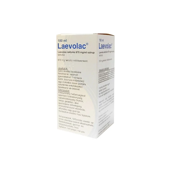 Laevolac-Laktulóz  670 mg/ml szirup (100ml)