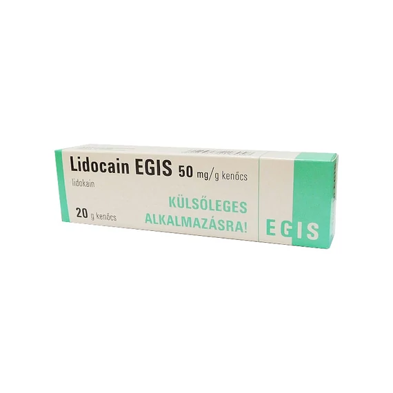 Lidocain EGIS 50 mg/g kenőcs (20g)