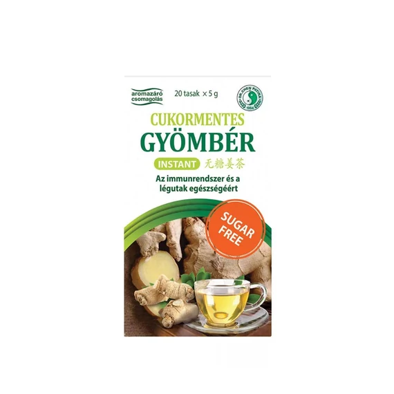 Gyömbér instant tea cukormentes DR.CHEN (20x5g)