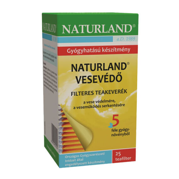 Naturland vesevédő tea filteres (25x)