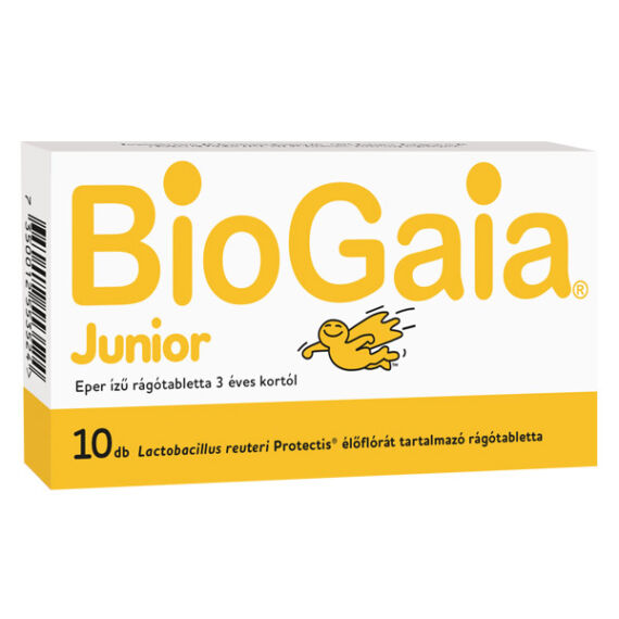 BioGaia Protectis Junior étrendkieg. rágótabl. epe (10x)