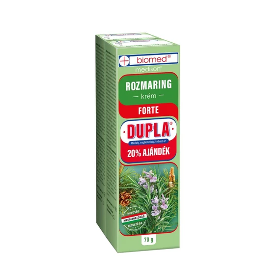 Biomed rozmaring FORTE krém DUO (70+70g)