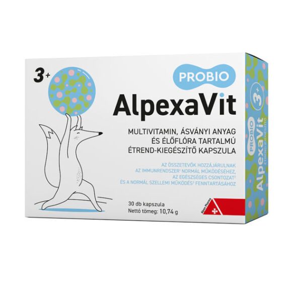 AlpexaVit Probio 3+ kapszula (30x)