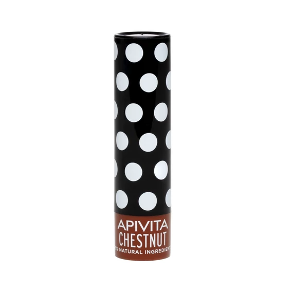 APIVITA Ajakápoló stift színezett, Gesztenyével 4,4g