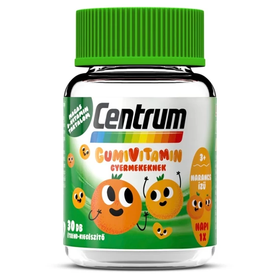 Centrum Gumivitamin Gyermek Narancs ízű (30x)