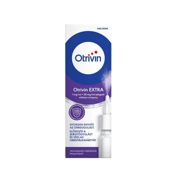 Otrivin Extra 1mg+50mg/ml adagoló old. orrspray (10ml)
