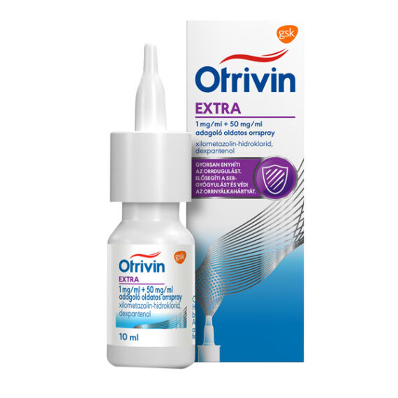 Otrivin Extra 1mg+50mg/ml adagoló old. orrspray (10ml)