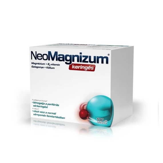 NeoMagnizum keringés Mg B6 tabletta (100x)