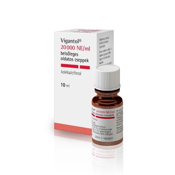 Vigantol 20000 NE/ml belsőleges oldatos cseppek (10ml)