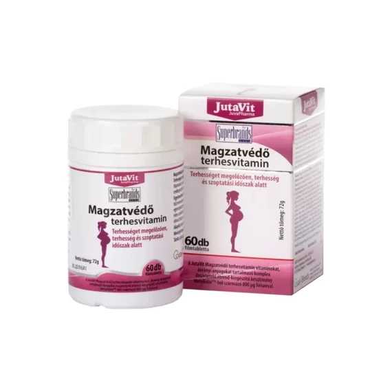 Jutavit Magzatvédő Terhesvitamin Jód nélküli tabl. (60x)