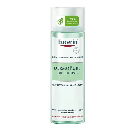 Eucerin Dermo Pure Oil Control arclemosó micellás (200ml)