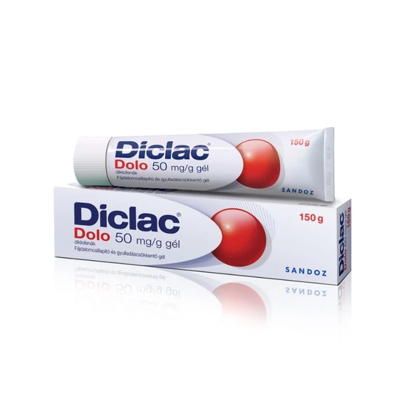 Diclac Dolo 50 mg/g gél al.tubus PE kupakkal (150g)