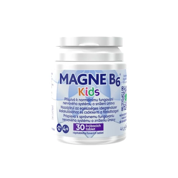 Magne B6 Kids étrendkiegészítő rágótabletta (30x)