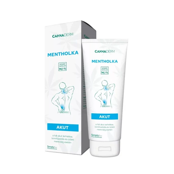 Cannaderm Mentholka Akut hűsítő gél (125ml)