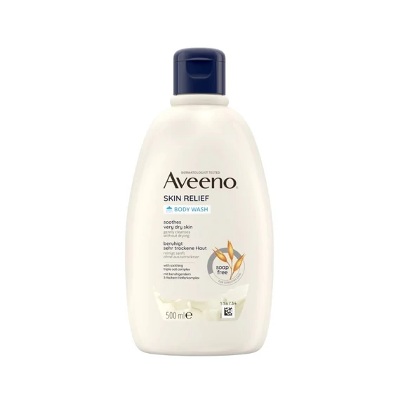 Aveeno Skin Relief hidratáló tusfürdő illatmentes (500ml)