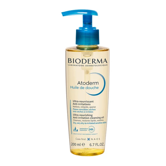 Atoderm olajtusfürdő pumpás BIODERMA (200ml)