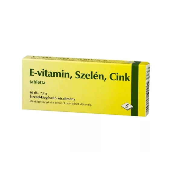 E vitamin Szelén Cink tabletta (40x)