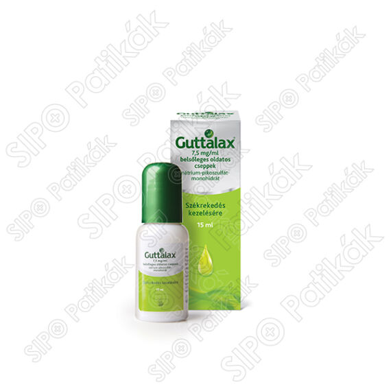 Guttalax (új n:Dulcolax) 7,5mg/ml belsőleges old.c (15ml)