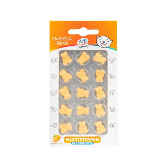 VitaPlus 1x1 Vitaday multivit. mackó (15x)