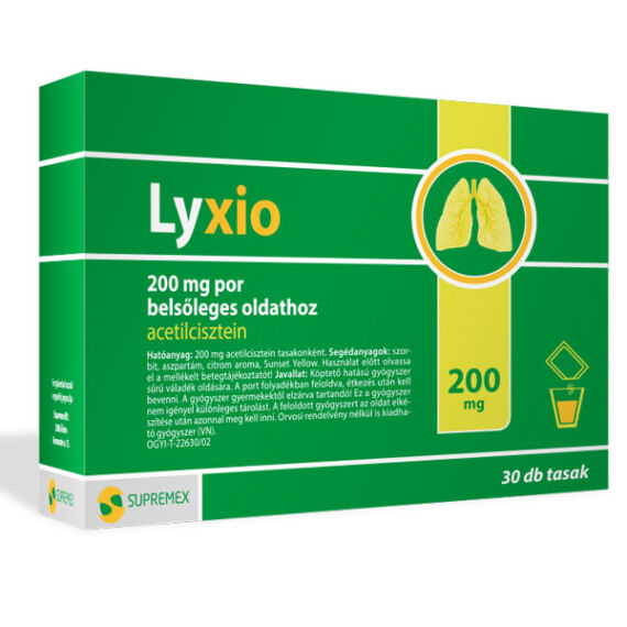 Lyxio 200 mg por belsőleges oldathoz (30x)