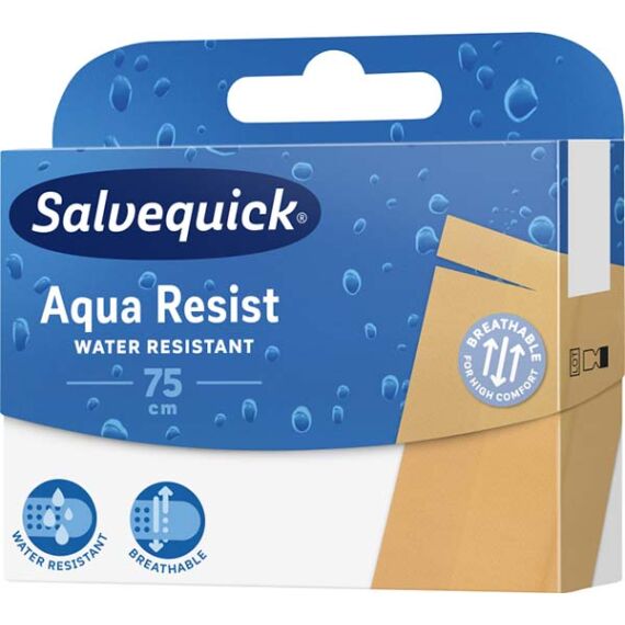 Salvequick Aqua Resist szalag sebtapasz  75cmx6cm (1x)