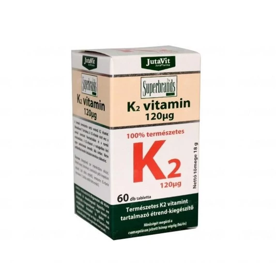 Jutavit K2 vitamin 120 mcg+D3+K1 lágy kapszula (60x)