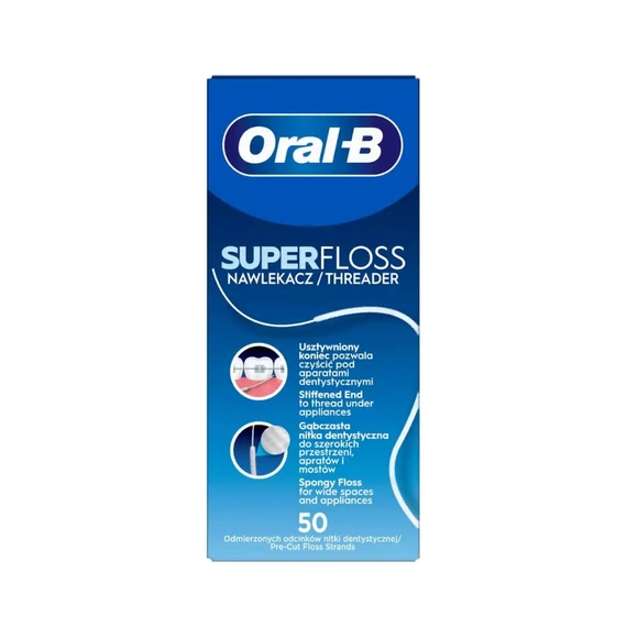 Oral-B fogselyem Super Floss Mint (1x)
