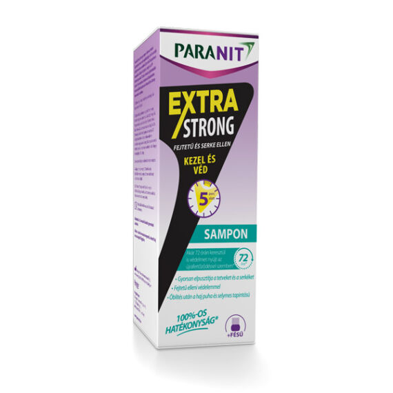 Paranit Extra Strong fejtetű kezelő sampon (200ml)