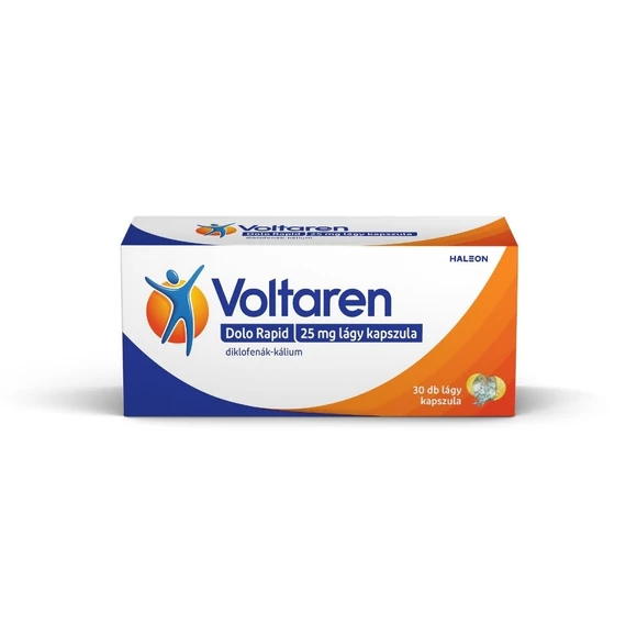 Voltaren Dolo Rapid 25 mg lágy kapszula (30x átlátszatlan buborékcsomagolás)