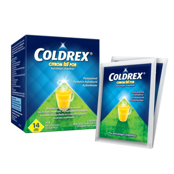 Coldrex citrom ízű por belsőleges oldathoz (14x)