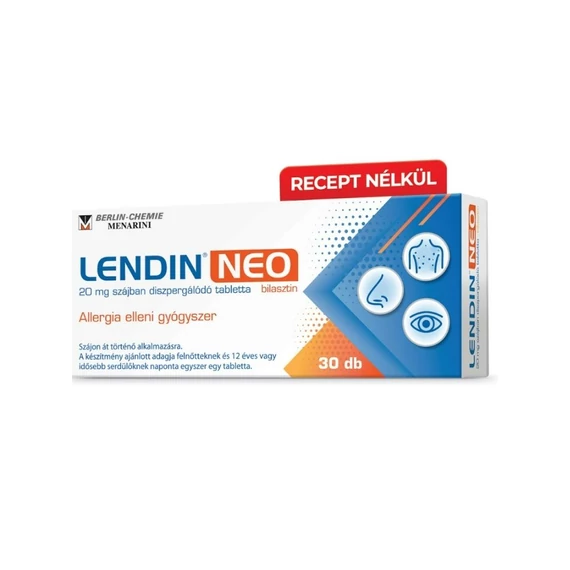 Lendin NEO 20 mg szájban diszpergáló tabletta (30x)