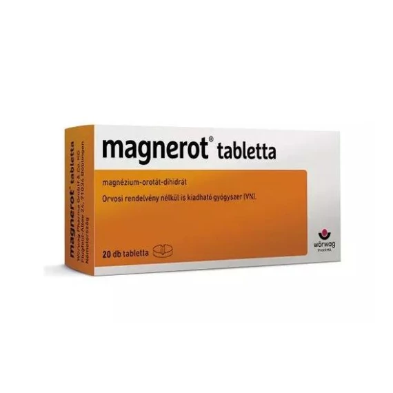 Magnerot tabletta (20x PVC/AL)