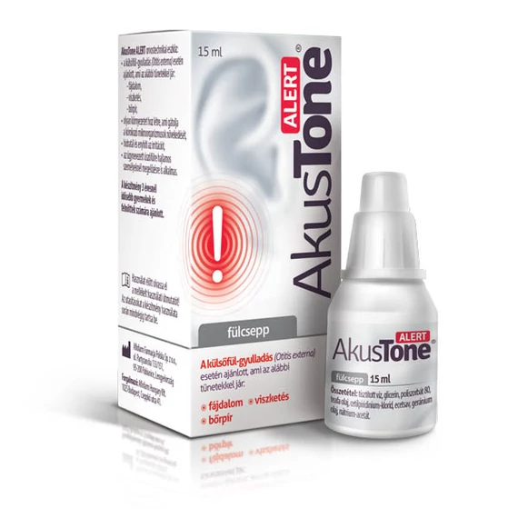 Akustone Alert fülcsepp (15ml)
