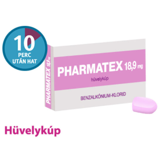 Pharmatex  18,9 mg hüvelykúp (10x)