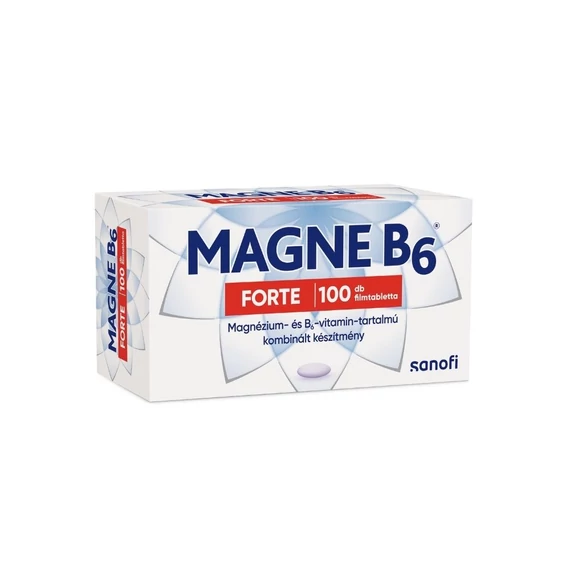 Magne B6 Forte filmtabletta (100x buborékcsomagolásban)