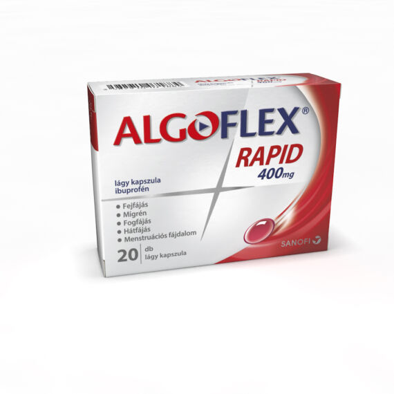 Algoflex Rapid 400 mg lágy kapszula (20x)