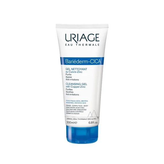 Uriage Bariéderm Cica Cu-Zn mosakodó gél (200ml)
